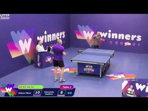 WINners CUP table 2  27.01 Ziakun Viktor - Kolomiets Vladimir   18:00
