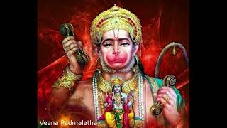 #Hanuman chalisa #Veena Padmalatha