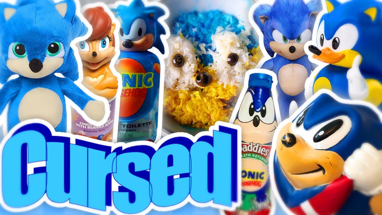 Cursed Sonic The Hedgehog Products