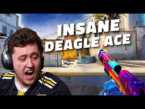 ZYWOO CRAZY DEAGLE ACE vs GAMBIT on DUST 2 - CS:GO HIGHLIGHT