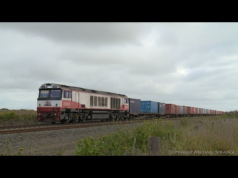 7922V SCT Wimmera Container Lines Freight Train (28/7/2020) - PoathTV Australian Railways