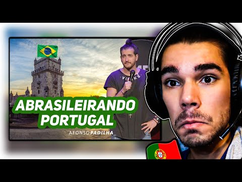 Português reage a AFONSO PADILHA - ABRASILEIRANDO PORTUGAL