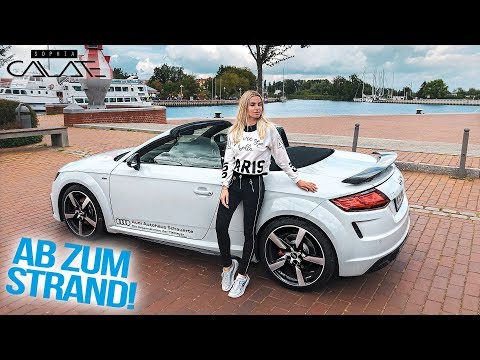 Mit dem Audi TT Roadster zum geheimen Waldstrand!