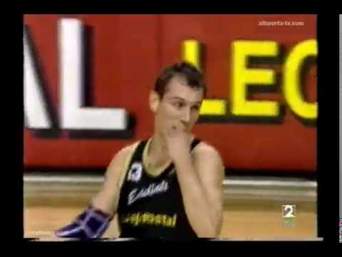 PARTIDO COMPLETO.  Liga Europea 1991-92. 3º cuartos de final.  Estudiantes - Maccabi Tel Aviv.