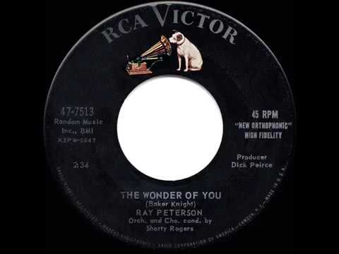 1959 HITS ARCHIVE  The Wonder Of You   Ray Peterson