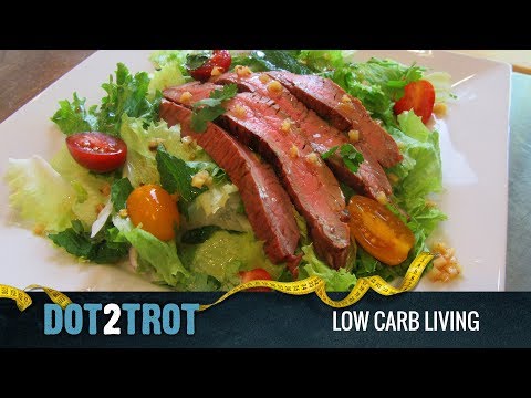 Low Carb Thai Steak Salad (With MCT Oil)