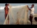 Рыбаки на пляже Колва (южный Гоа) 