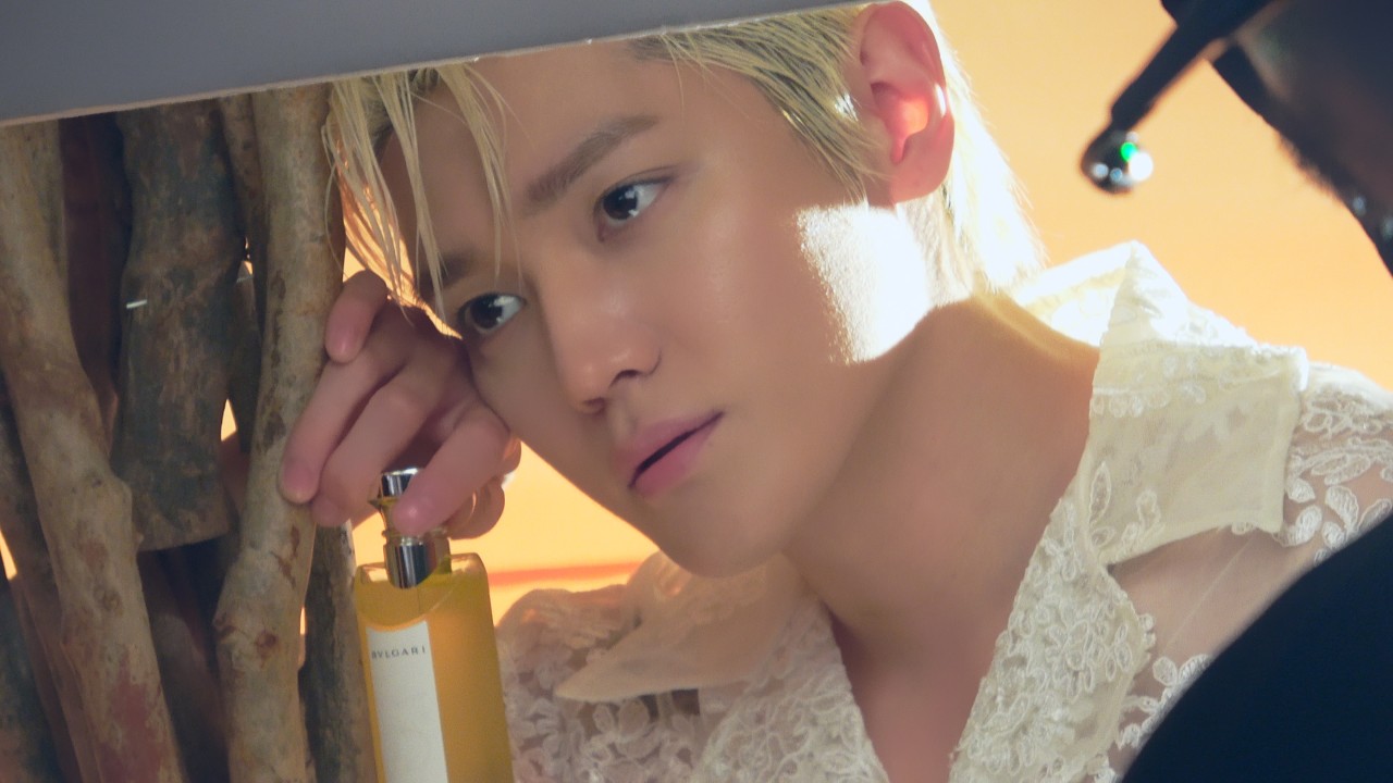 ⋆ ˚｡⋆ 🍊시트러스처럼 강렬한 툥입니다🍊⋆ ˚｡⋆| TAEYONG BVLGARI PARFUMS Vogue Photoshoot Behind
