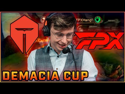 LPL DEMACIA CUP FINALS - FPX VS TES REVIEW - CAEDREL