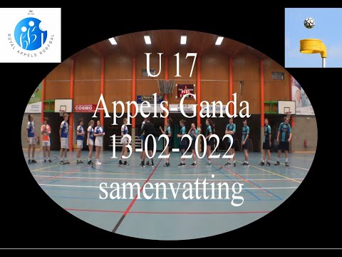 Korfbal U17A Appels-Ganda 13-02-2022