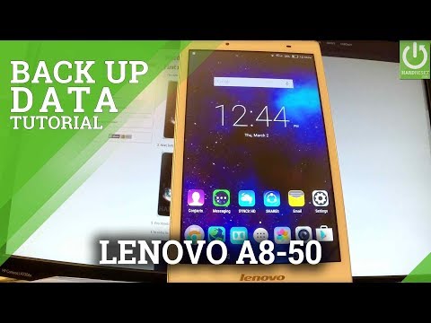 How to Enable BackUp in LENOVO A8-50 - Set Up Backup Account