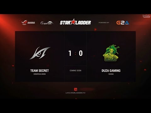 Dota 2 Highlights Team Secret vs DUZA #1 SLTV12 Europe