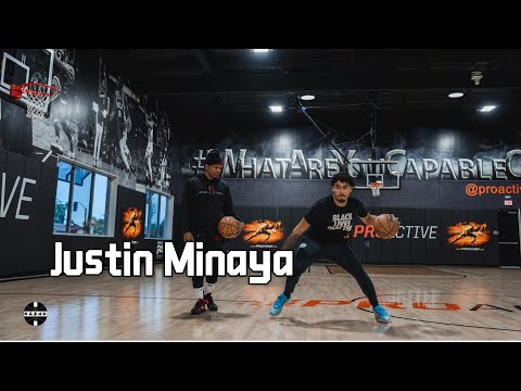 Portland Trail Blazers Forward Justin Minaya Off Season Practice