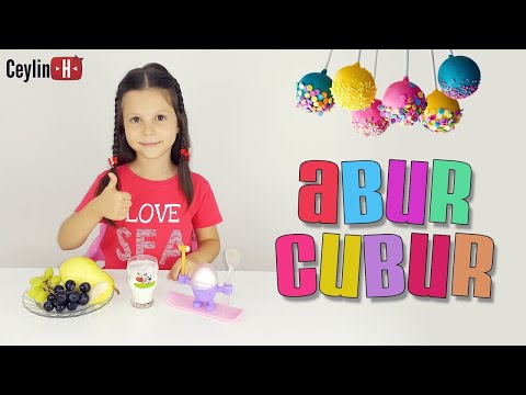 ABUR CUBUR Çocuk Şarkısı Nursery Rhymes & Super Simple Snack Song Sing & Dance - Ceylin-H
