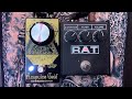 Rat Distortion + Acapulco Gold cranked vintage Sunn O))) Model T pedal