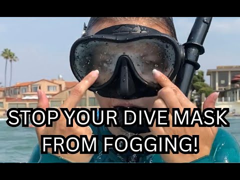 HOW TO STOP YOUR NEW DIVE MASK FROM FOGGING!