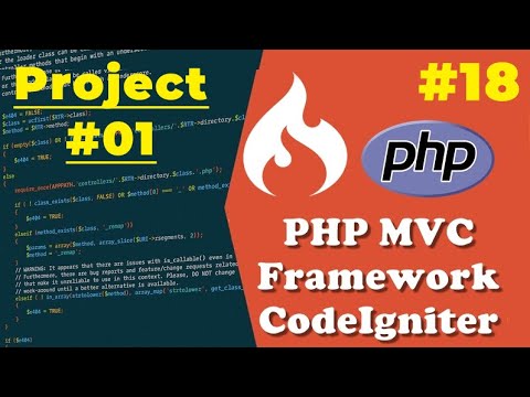 CodeIgniter PHP MVC Tutorial for Beginners | Project | #18