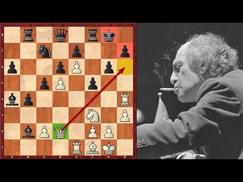 Like A Real Magician! Tal's Irresistible Attack vs Pal Benko