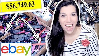 $57,749 Worth of Cosmetics to Sell on eBay - Pallet Unboxing Almost 6000 Makeup for Selling Online!