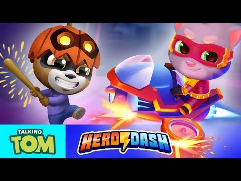 NEW GADGET! 🏁 Epic Jet Bike RACE – Talking Tom Hero Dash (GAME UPDATE)
