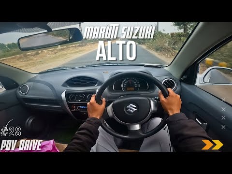 MARUTI SUZUKI ALTO 800 POV DRIVE #28 | MARUTI ALTO 800 | ALTO 800 POV | REV GEARSHIFT #maruti #800