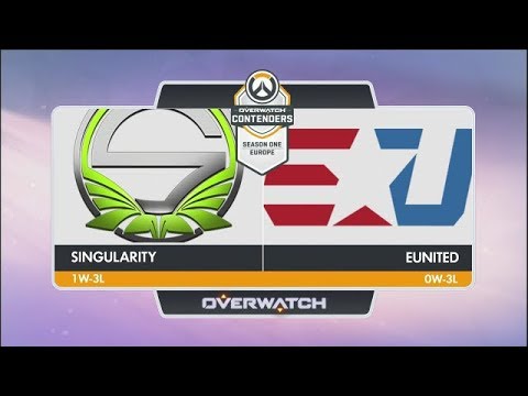 Team Singularity vs eUnited (Part 2) | OW Contenders Season One: Europe