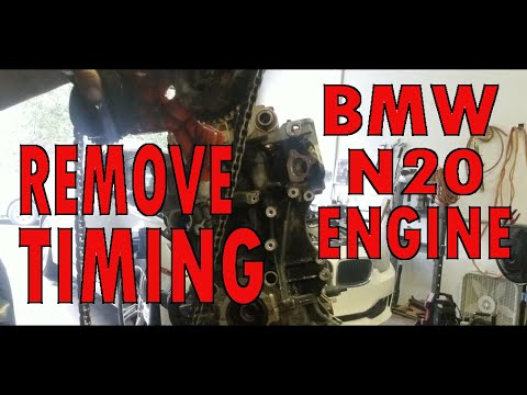 BMW N20 TURBO ENGINE REMOVE THE TIMING - WITH OUT Spec Tools