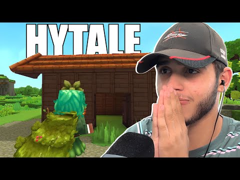 meu PRIMEIRO MUNDO no HYTALE (ele é real)