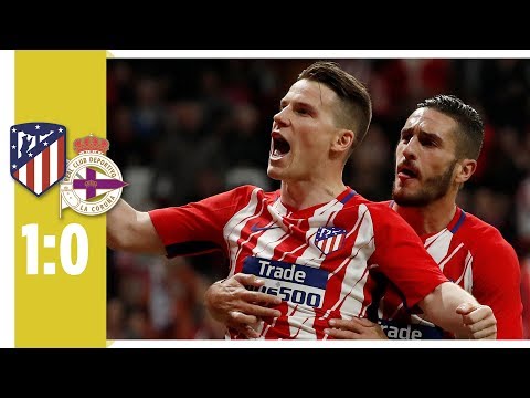 Gameiro verwandelt den Elfer eiskalt | Atlético Madrid - Deportivo La Coruna 1:0
