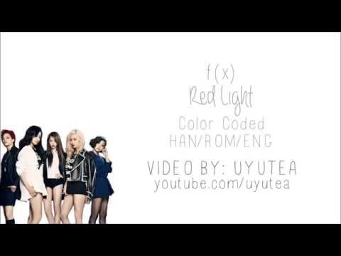 f(x) - Red Light (Color Coded Hangul/Rom/Eng Lyrics)