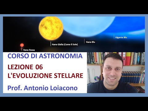 CORSO DI ASTRONOMIA - Lezione 06 - L'evoluzione delle Stelle