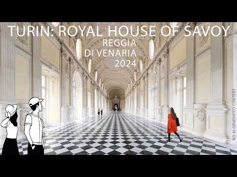 4K Torino 🇮🇹 : Reggia di Venaria Reale | Walking Tour