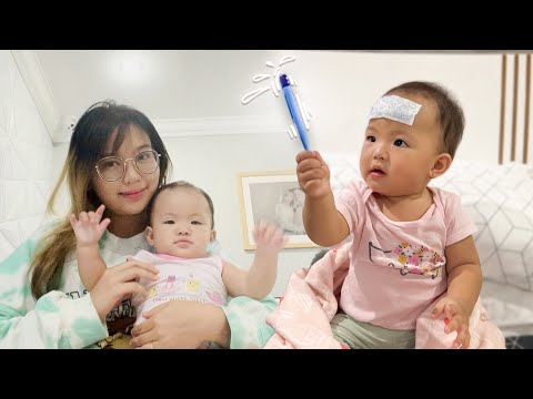 Baby Lakeisha is SICK - High Fever 🤒