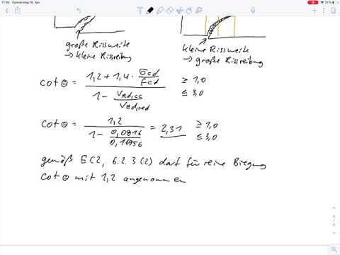 Massivbau 1 – Beispiel 6 Biege- und Querkraftbemessung 2 (Teil3)