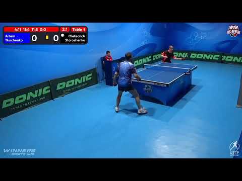 06:30 Artem Tkachenko 3-1 Oleksandr Storozhenko West 7 WIN CUP 06.12.2022 | TABLE TENNIS WINCUP
