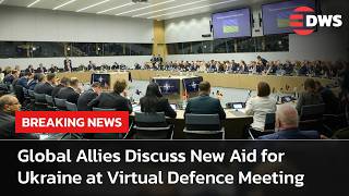 FULL MEETING: Ukraine Defence Contact Group Holds Virtual Meeting on New Military Aid | AH15