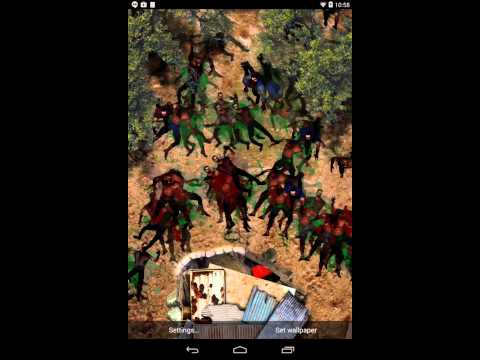 Zombie Horde Live Wallpaper Video