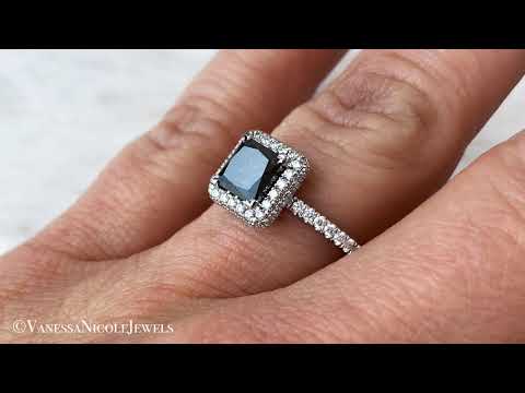 Engagement Ring Design Review | Black Diamond Ring for Josh & Nicole