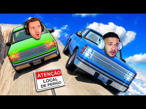 NO BRAKES and NO ENGINE on the FORBIDDEN SLOPE of BeamNG.drive MP