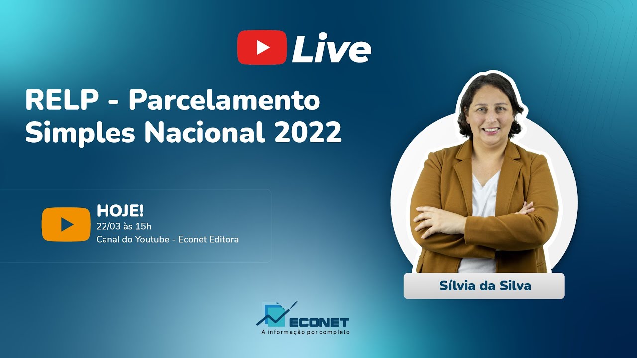 RELP - Parcelamento Simples Nacional 2022