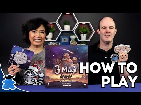 3 Magi - Official How to Play. Complete, Clear, Concise Board Game Tutorial.
