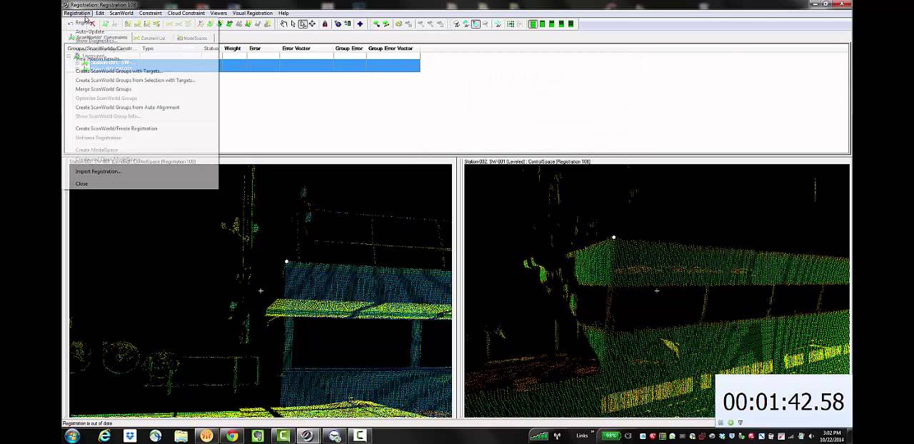 How Cyclone 9.0 Speeds Point Cloud Registration