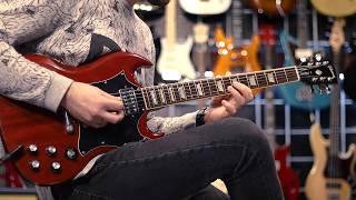 Video thumbnail for Gibson SG Standard  2008 Услышать за 60 секунд. by Guitarcollectors