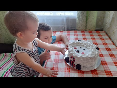 Торт барашек сыну на День Рождение на 2 годика  С любовью на кухне  