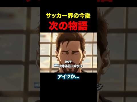 サッカー界の次の物語... #shorts