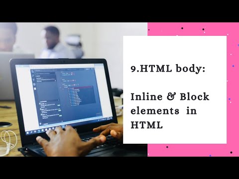 Html Tutorialsl Inline Block Elements In Html Web Development Tutorial 9