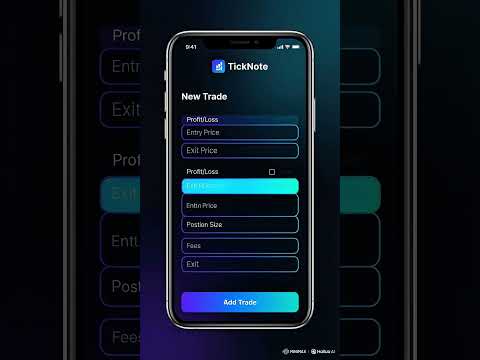 TickNote - Trading Jurnal
