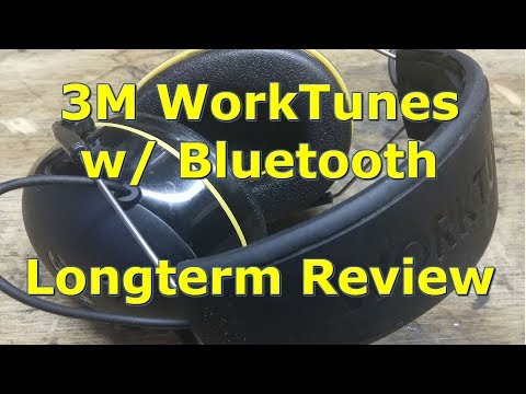 3M WorkTunes Hearing Protection with Bluetooth Long Term Review by @GettinJunkDone