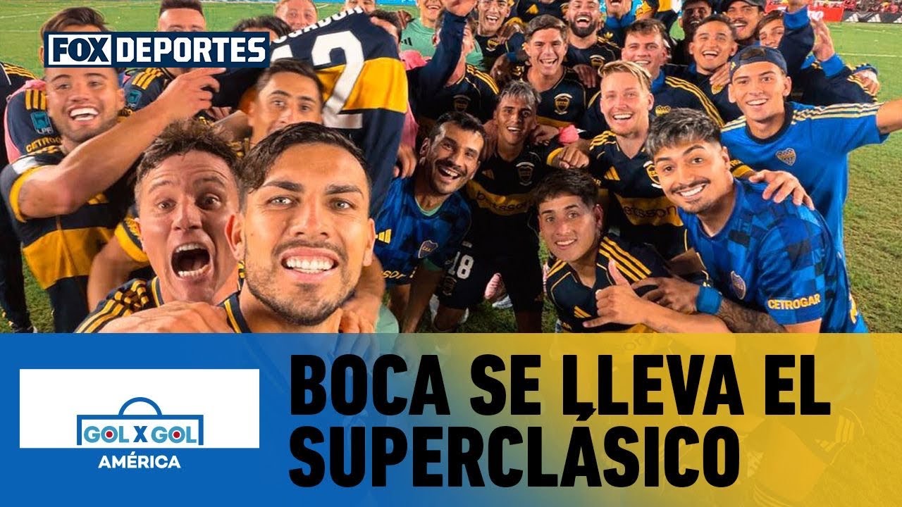 ⚽😳 RIVER 0-1 BOCA | El Superclásico de Argentina ¿fue justo el resultado? | GolXGol