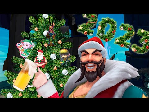 Santa.exe  || Teemo Tristana Draven Gragas || New Year Montage